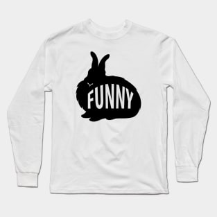 Funny Bunny Long Sleeve T-Shirt